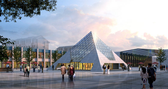 杭州金字塔网架